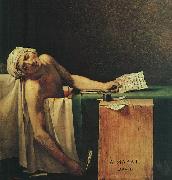 Jacques-Louis David The Death of Marat Spain oil painting artist